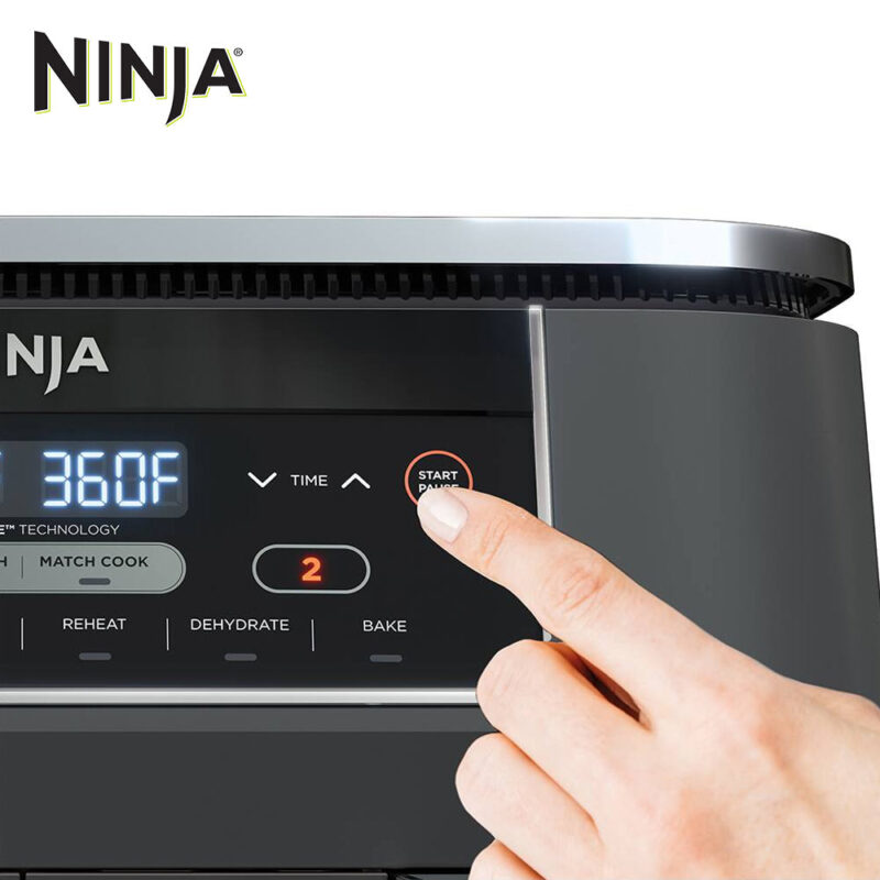 Ninja Foodi AF300 Air Fryer 7.6 Litre 2 Draws Dual Zone Technology - Image 5