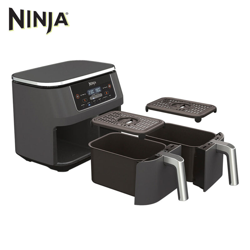 Ninja Foodi AF300 Air Fryer 7.6 Litre 2 Draws Dual Zone Technology - Image 6